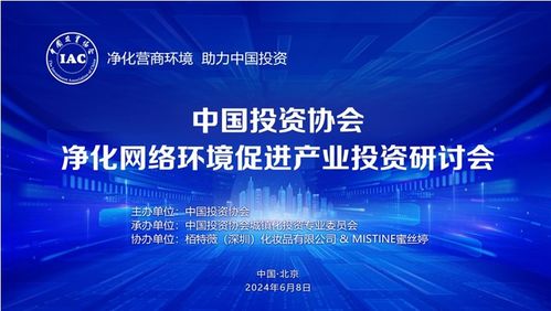 凈化網絡環境促進產業投資研討會在京舉辦
